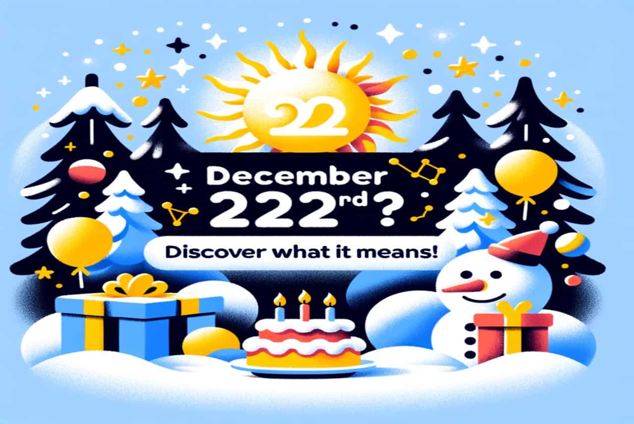 Sei nato il 22 dicembre? Scopri cosa significa!