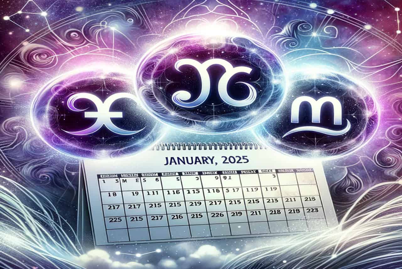 I 3 segni zodiacali più fortunati della settimana dal 13 al 19 gennaio 2025