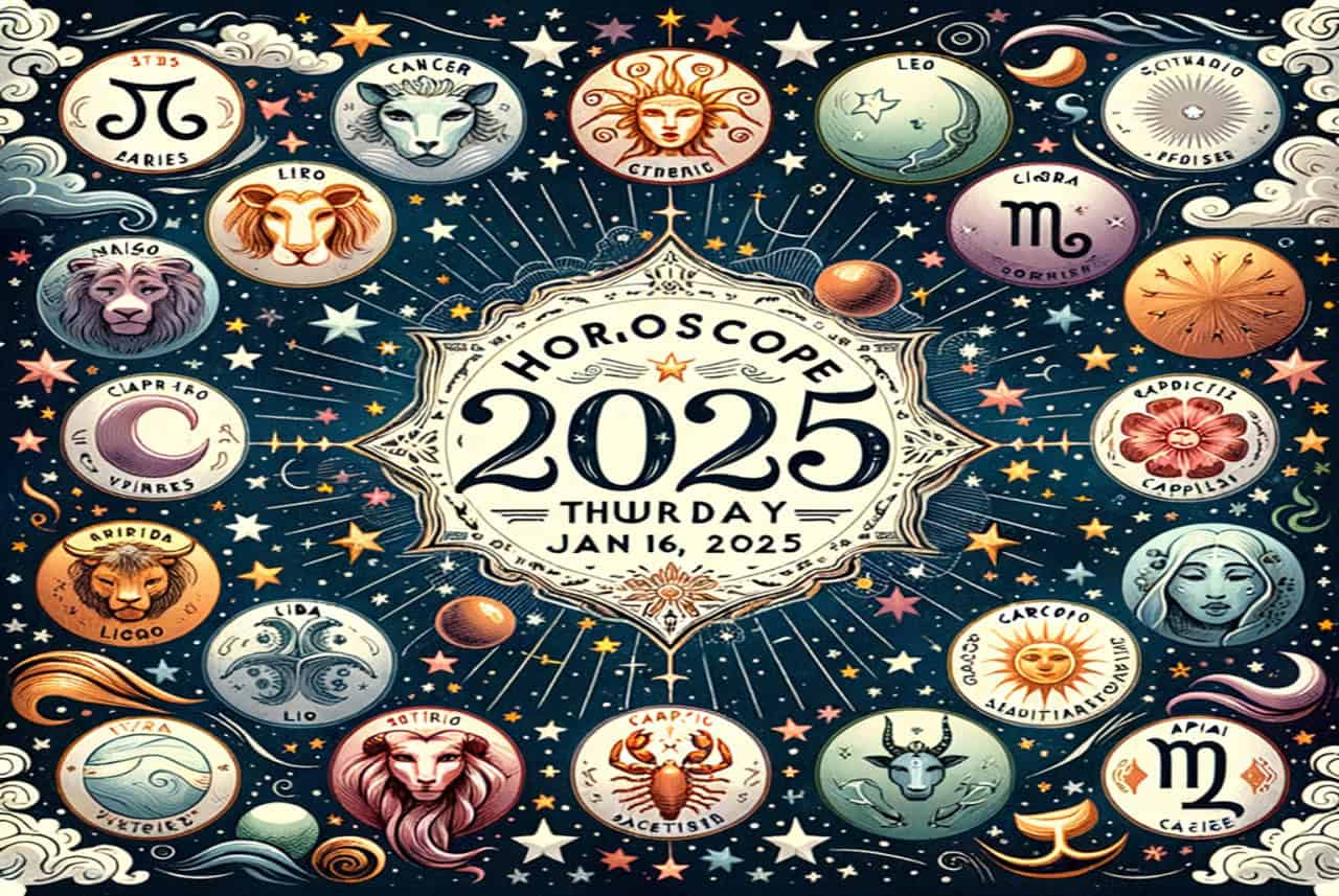 Oroscopo di Giovedì 16 gennaio 2025 per tutti i segni zodiacali