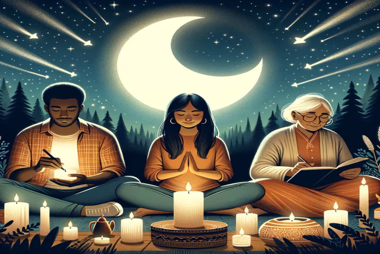 RITUALI PER LA PRIMA LUNA NUOVA DELL’ANNO: MANIFESTA LA VITA DEI TUOI SOGNI