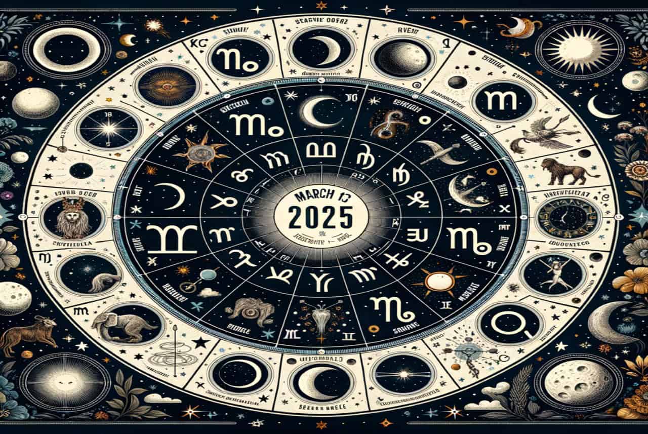 Oroscopo per la seconda metà della settimana dal 13 al 16 marzo 2025 per tutti i segni zodiacali