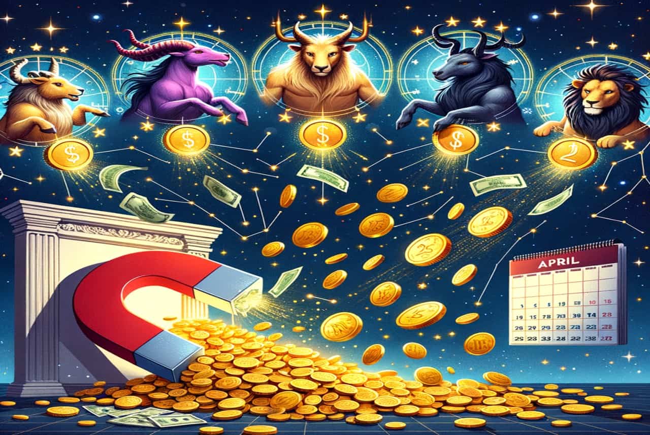 Cinque segni zodiacali che attirano il denaro come un magnete: chi farà il colpo grosso ad aprile