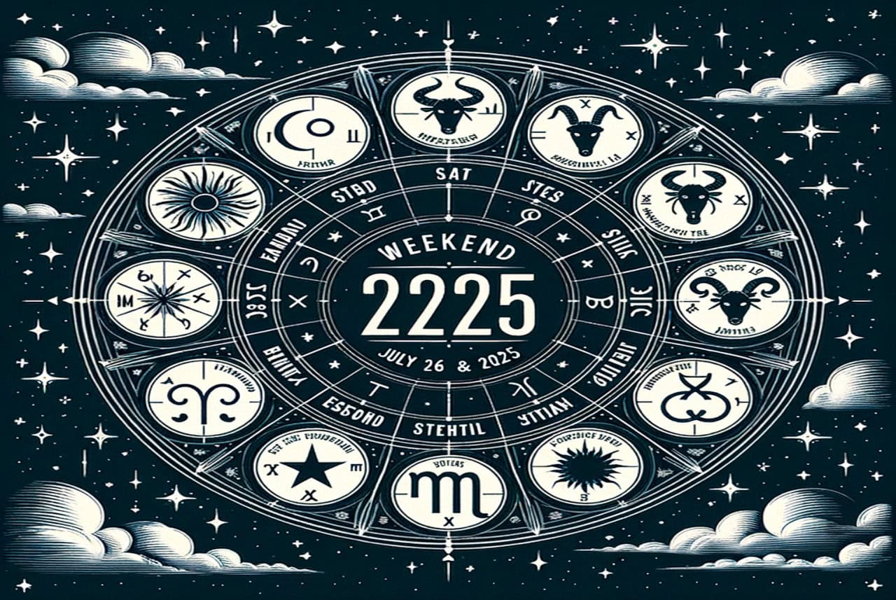 Oroscopo del weekend 26 e 27 luglio 2025 per tutti i segni zodiacali